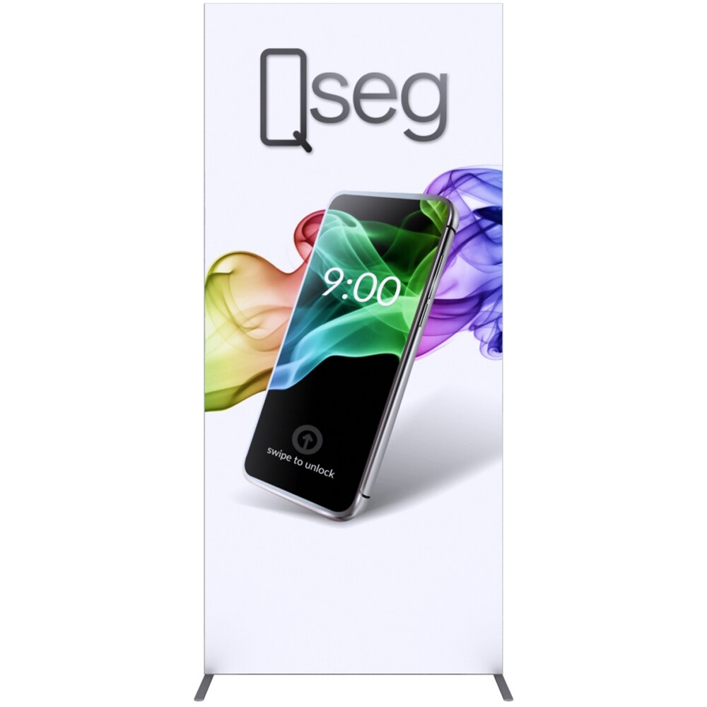 3.3 x 7.4 ft. QSEG Quick Wall Display
