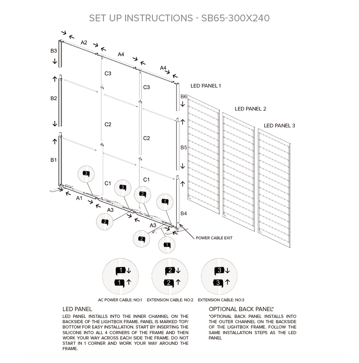 Showbird 65 20 x 10 Configuration K
