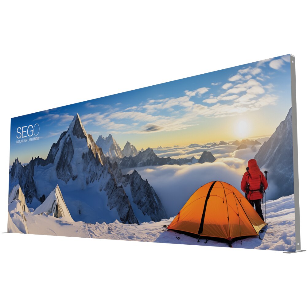 19.7 x 7.4 ft. SEGO Modular Lightbox Display
