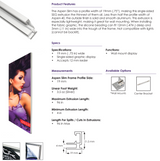 Aspen Slim(19) Single-Sided Silver