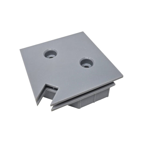 Corner post end caps