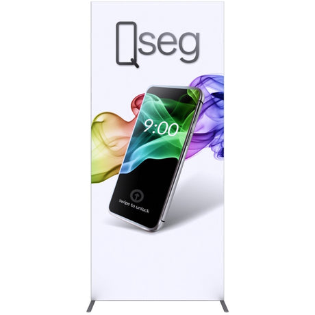 3.3 x 7.4 ft. QSEG Quick Wall Display