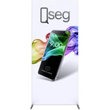 3.3 x 7.4 ft. QSEG Quick Wall Display