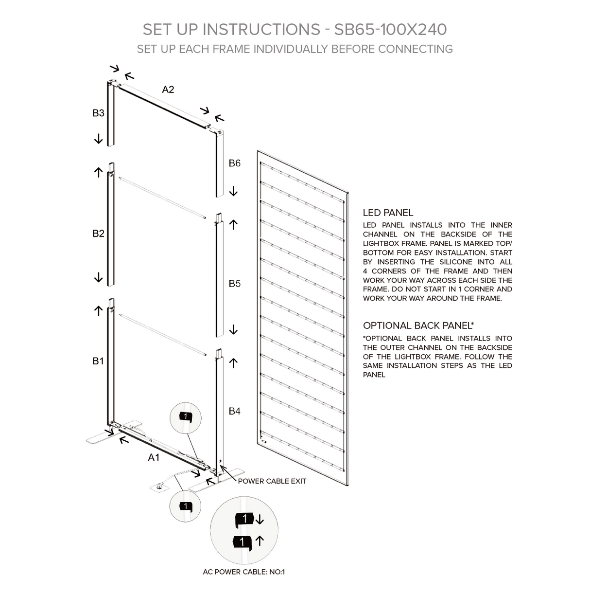 Showbird 65 20 x 10 Configuration J